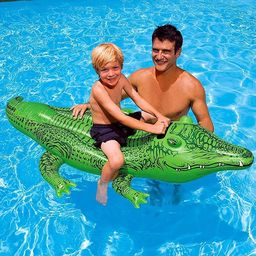 Игрушка надув. для плавания 168*86см "Аллигатор" (58546NP, "Intex") с ручкой