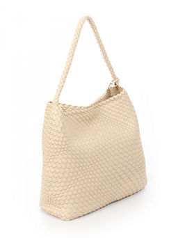 LACCOMA сумка СУ1053-0-слоновая кость эко кожа хлопок  фото 2