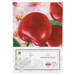 Пододеяльник на пуговицах Евро Макси Коллекция Лето. Вишня 240х215см, бязь Комфорт 121г/м2, хлопок 100%, упаковка классическая ПВХ 28х41см, Домашняя мода (Россия)  фото 5