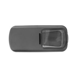 Цена за 2 шт. Емкость для сыпучих продуктов "Лайн" 2л (графитовый) М9006