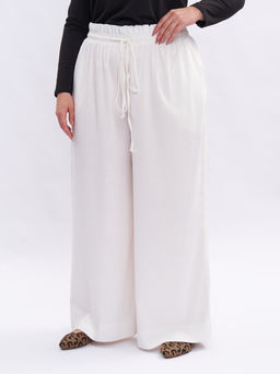 Брюки льняные TBB19152WHT04