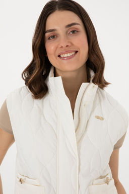 Kad_n Krem Yelek Sepette S_rpriz _ndirim - U.s. polo assn фото 2