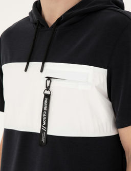 Siyah Regular Fit Sweatshirt - Pierre cardin фото 7