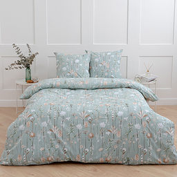 КПБ Традиция, евро, поплин, 100% хлопок, пл. 110 гр./кв.м., Иммортели Пододеяльник 205*217, простыня 217*240, наволочка 70*70 (2 шт.)  фото 2