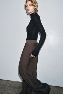 HIGH NECK T-SHIRT - Zara фото 2