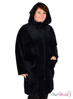 Куртка-толстовка Модель №496 размеры 44-84 - Plusmoda фото 2