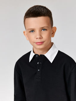 ACOOLA / Джемпер детский для мальчиков Kylian черный  фото 6