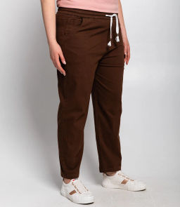 Брюки #КТ2610 (1), шоколадный - Dommod фото 3