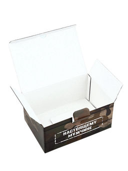 Подарочная коробка, упаковка, С 23 февраля, 22?15?10 см