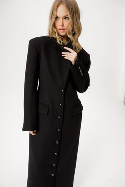 Пальто Pirs 6414-Р черный  фото 5