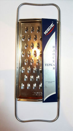 Терка овощная металл. арт.Н-18 в упак.90*238, (000049) (ТПО-1у)