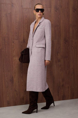 Lila Bal?ks?rt? Fitted Mono Kapama Uzun Kase Kaban TWOAW26KB00047 - Trendyolmilla фото 5