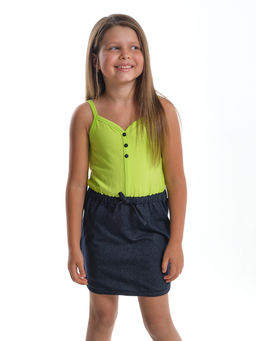 Сарафан летний для девочки UD 0818 розовый - Mini maxi фото 7