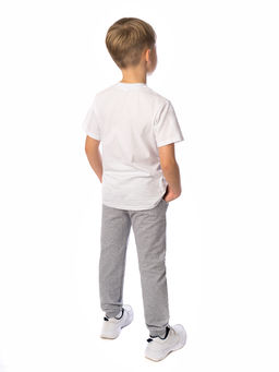 Брюки детские серый меланж