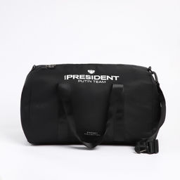 Сумка спортивная PRESIDENT, 47 x 28 x 24 см, цвет черный - Simaland фото 7