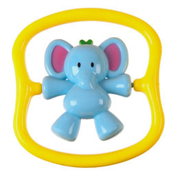 Погремушка Слоник, цвет МИКС, Крошка Я