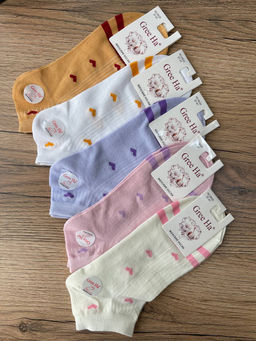 BK762 Носки, 1 пара БЕЛЫЙ_01