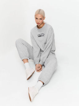 10200170189 Джемпер жен. Maura серый меланж - Concept club фото 10