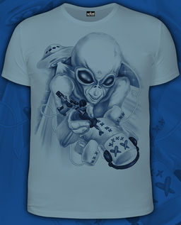 Футболка мужская Alien Voodoo