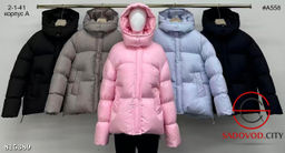 Тёплая зимняя женская куртка с капюшоном - Bruno фото 3