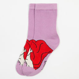 Цена за 2 шт. Носки детские для девочки «Русалочка Ариэль», Принцессы, DISNEY, 16-18 см, фиолетовые