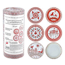 Цена за 20 шт. Крышка ТО 1-82-19 (Твист-Офф, винтовая) 100% исполнение Ваших желаний, для автоклавирования и бытового консервирования, пищевая жесть марки ЭЖК, ТУ BY 810001397.002-2019, s0,19мм, упаковка: 20шт литография, термоусадочная пленка, т.м. Mar - Домашняя мода фото 8