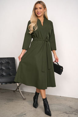 Платье Турин (оливковый) Р11-1222/6 - Николь фото 3