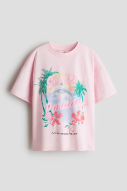 Camiseta oversize de algod?n - H&m фото 3