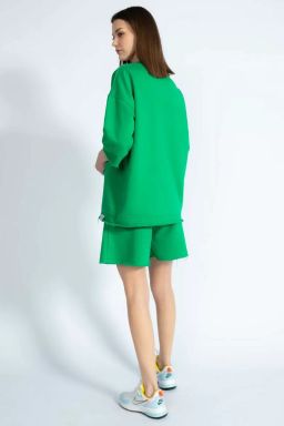Костюм шорты свитшот 40194018 - Kivviwear фото 10