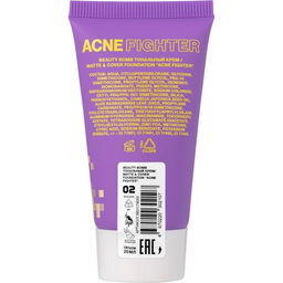 Тональный крем Beauty Bomb Acne Fighter тон 02 25 мл  фото 4