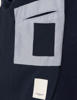 Темно-синий приталенный костюм - Cacharel фото 6