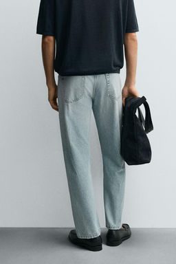 REGULAR STRAIGHT-LEG JEANS - Zara фото 26