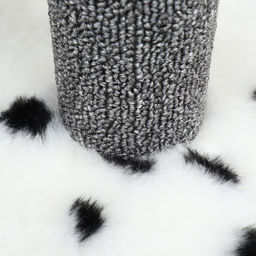 Домик для кошек с когтеточкой, квадратный, 3х-этажный, 35 х 45 х 75см, ковролин, микс цветов - Пижон фото 6