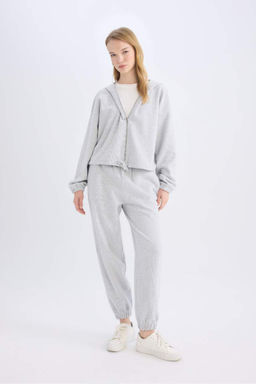 Классные базовые спортивные штаны для джоггеров с эластичными манжетами на талии - Defacto фото 2