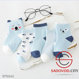 Носки из хлопка детские 5 шт