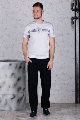 Брюки спортивные 
 3.MM001A-синий-тёмный