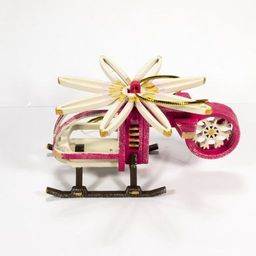 Новогодняя игрушка: Вертолет малый 4010 - Idh фото 2