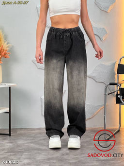 Джинсы с высокой посадкой