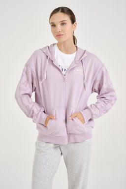 Толстовка на молнии Фиолетовый