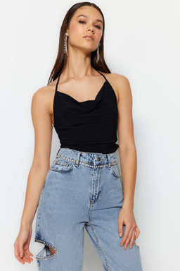 TRENDYOLMILLA Siyah Degaje Yaka Orme Body TPRSS23BD00050 фото 3