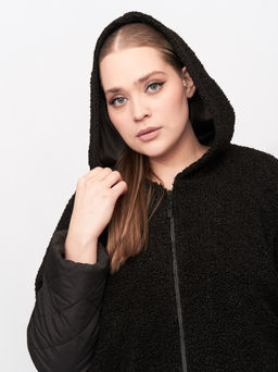 Пальто комбинированное ZPL10533ROL01 - Артесса фото 6