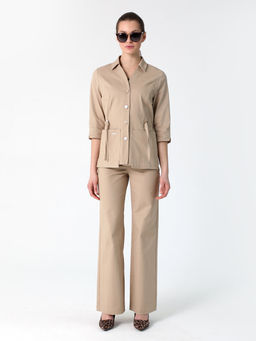 25226 Жакет бежевый