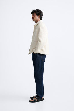 RUSTIC TEXTURED JACKET - Zara фото 4