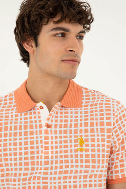 U. S. Polo Assn / Мужская футболка с лососем - U.s. polo assn фото 2