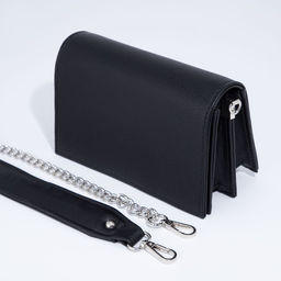 Сумка женская TEXTURA, мессенджер, маленький размер, цвет чёрный  фото 3