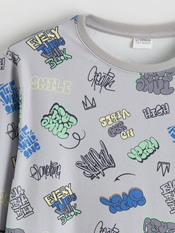 Bisiklet Yaka Erkek ?ocuk Pijama Tak?m?