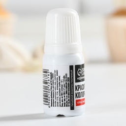 Краситель пищевой гелевый водорастворимый для десертов и пасхальных яиц: красный, 10 мл. - KONFINETTA фото 6