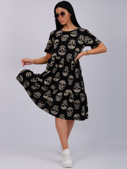 Платье "Касадея" черепа, трикотаж