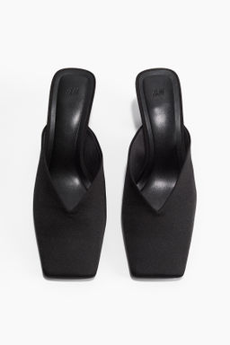 Mules de saten con tacon - H&m фото 4