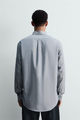 STRIPED SHIRT WITH POCKET - Zara фото 3